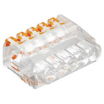 OBO Bettermann 1790 61 225 FL Connector Clip 2 Pins 0.2-2.5mm² Trans-Orng