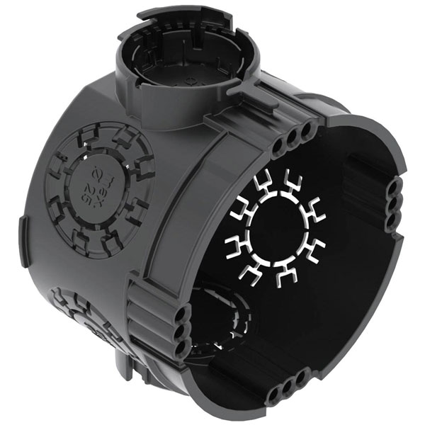 OBO Bettermann 2003726 Dry Lining Box Ø60x67mm 10pcs Bayonet Lock