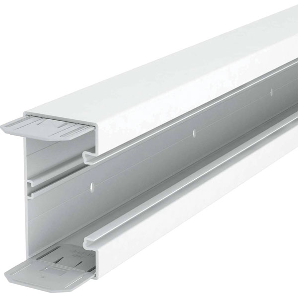 OBO Bettermann 6274500-1 Internal Wiring Duct 2000x130mm Pure White