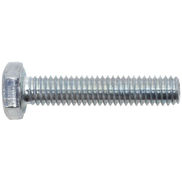 SWG 057 8 60 67 Threaded Bolt M8 60mm Hex Steel Zinc Plated 25pcs