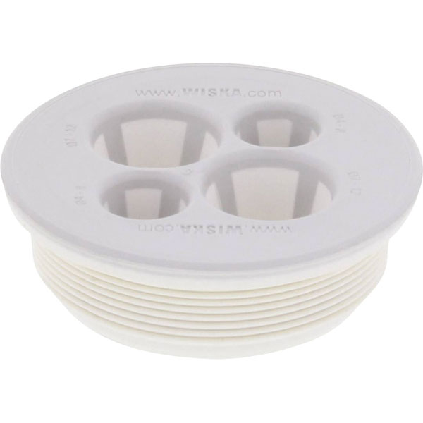 Wiska E66635 Junction box (L x W x H) 110 x 110 x 66 mm Grey-white...