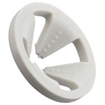 Wiska 10109800 ZER 4-12 Strain relief halogen-free pLastic Light grey