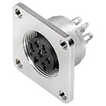 Binder 09 0174 320 08 Mini DIN Connector Sleeve Socket 8 Pins