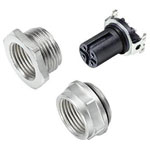 Binder 99 3432 401 04 Mini DIN Connector Socket Built-In 4 Pins 1pc