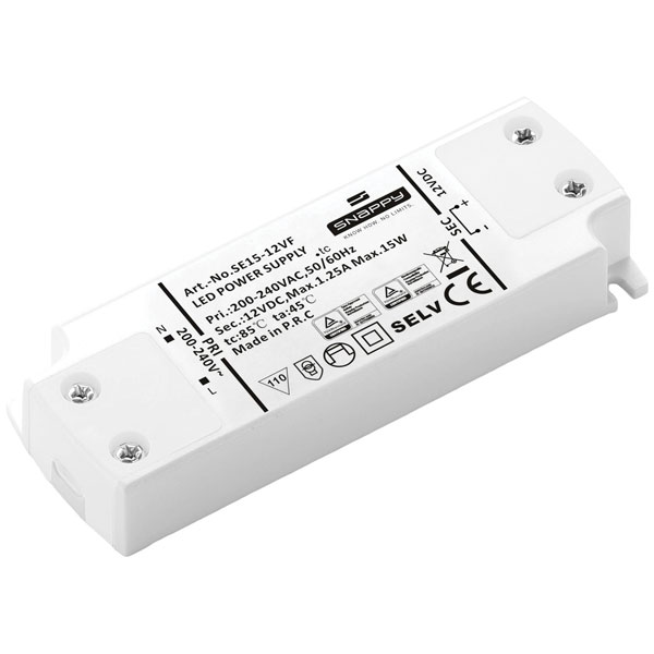 Dehner Elektronik SE 8-24VL LED Driver 8W 0.33A 24V DC Indoor Comp...