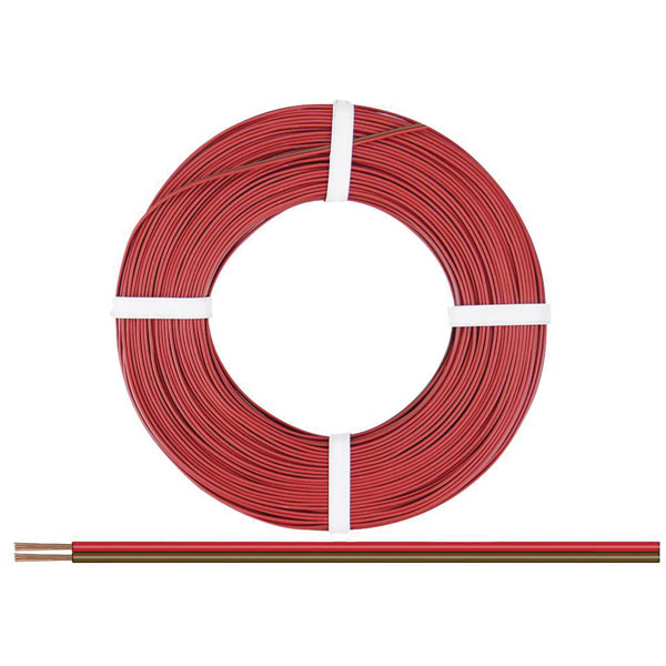 Donau 275-08-25 Strand 2x0.75mm² Red/Brown 25m