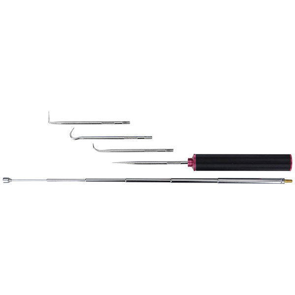 Donau RM05 Hook & Magnetset: 5 tools CRV 6150 Telescopic Magnet.