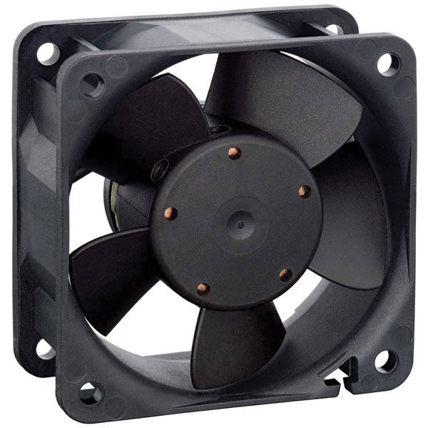 ebm-papst 9292206096 612 N/2 Axial Fan 12V DC 23m³/h 60x60x25mm