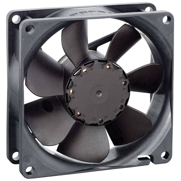 ebm-papst 9292506142 Axial Fan 24V DC 30m³/h 80x80x25.4mm 1pc