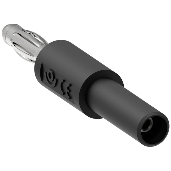 Electro PJP ADA204-CD1-N Adapter Black Converts 2mm to 4mm Socket