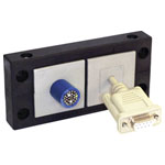 Icotek 42259 KEL-E4 Cable Router 17mm Black Polyamide Space-saving Design