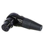 Rean RC3FR AV XLR Connector Right Angle 3 Pins 1pc
