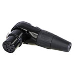 Rean RC5FR AV XLR Connector Right Angle 5 Pins 100 pcs