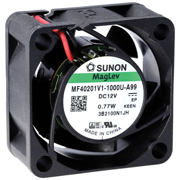 Sunon D04154670G-00 Axial Fan 12V DC 15.11m³/h 20x40x40mm 1pc