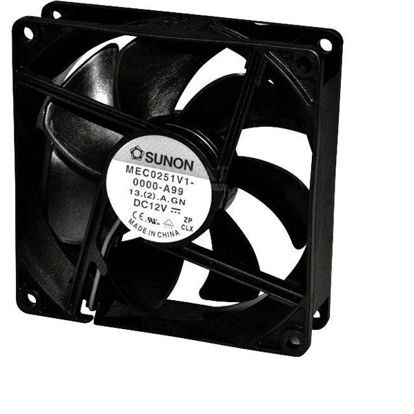 Sunon EEC0252B1-A99 Axial Fan 24V DC 183.79m³/h 120x120x25mm