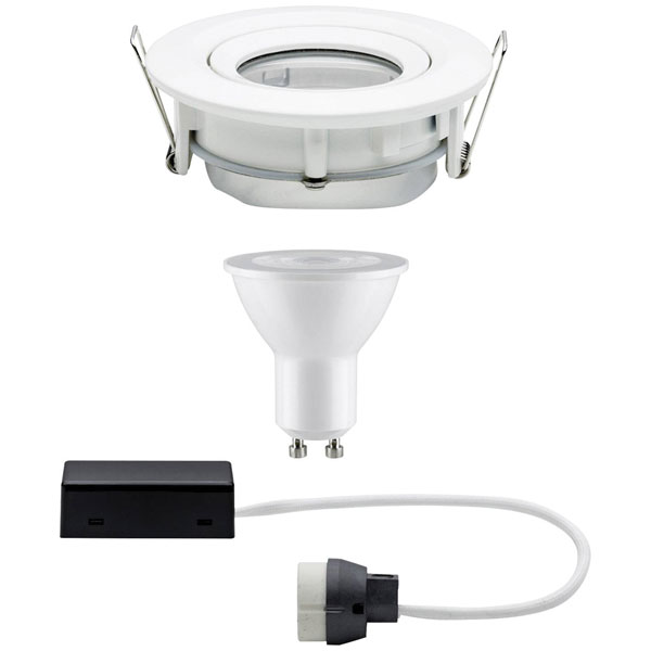 Paulmann 92900 Bathroom Recessed Light Set 21W Iron Brushed Finish