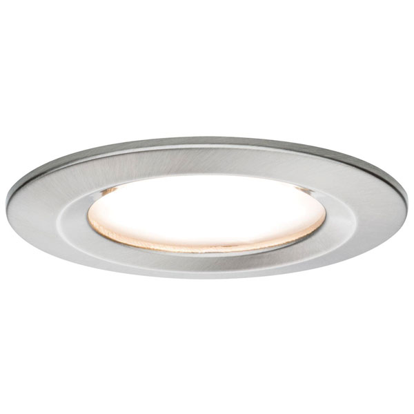 Paulmann 93458 Nova Bathroom Recessed Light Set LED 18W IP44 Iron