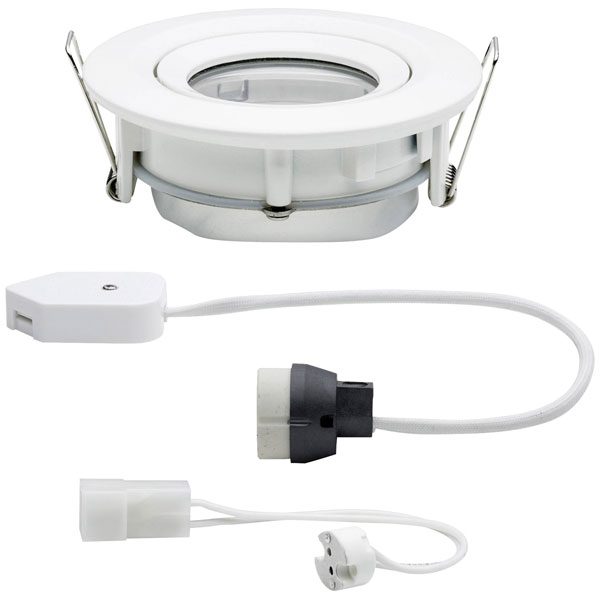Paulmann 93661 Nova Bathroom Recessed Light 35W IP65 White Matt GU...