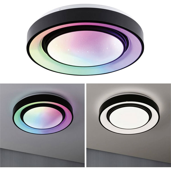 Paulmann 78946 HomeSpa Casca LED Ceiling Light 16W Adjustable Ligh...