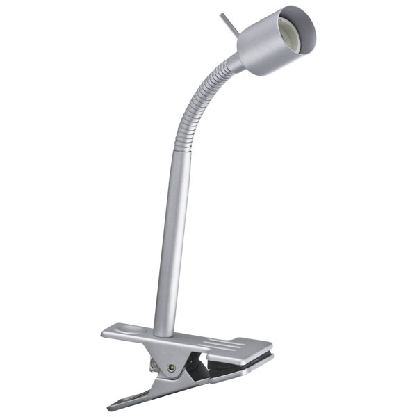 Paulmann 95426 Finja Clip Lamp LED 35W Chrome Matt Cord Switch GU10