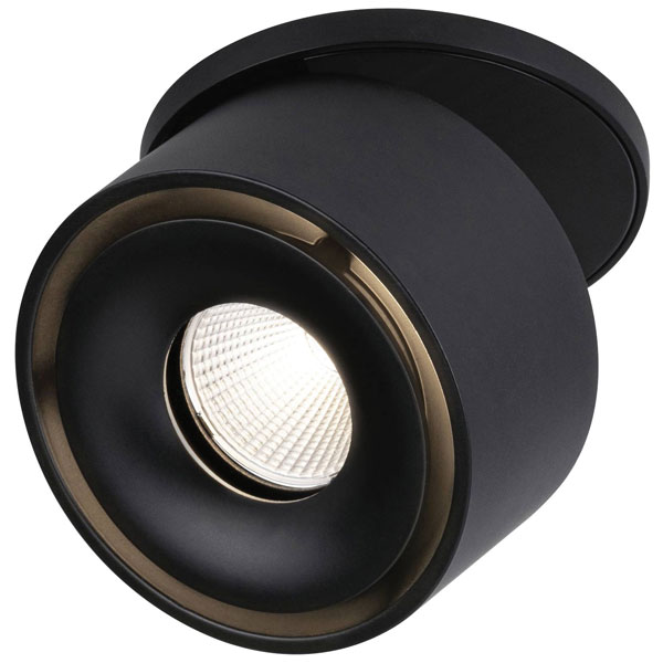 Paulmann 93372 Spircle LED Recessed Light 8W White 90° Swivel 38° Beam