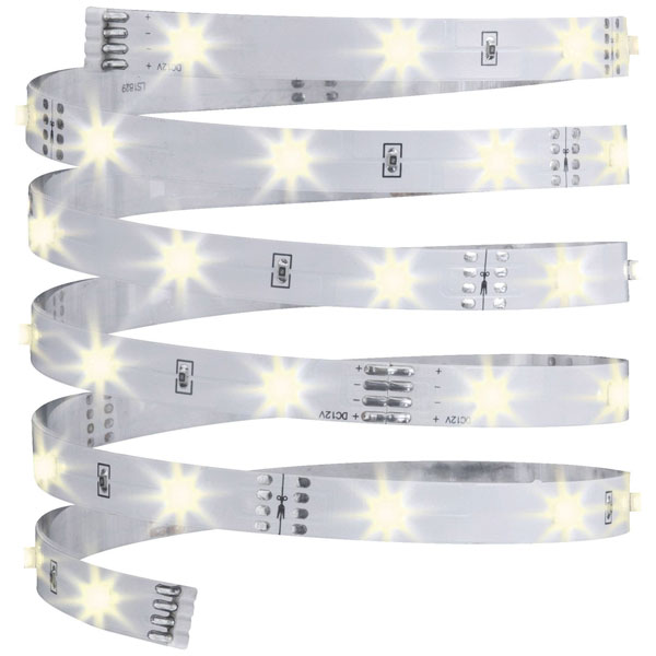 Paulmann 70430 YourLED ECO LED Strip Set 3m RGB Plug-In Adhesive E...