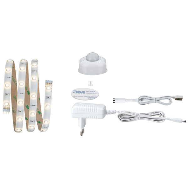 Paulmann 70955 Night Comfort LED Strip Set Motion Sensor Warm White 1m