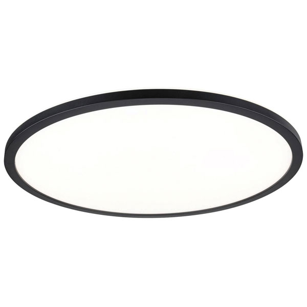 Paulmann 70999 Atria Shine LED Ceiling Light 22W Warm White Black