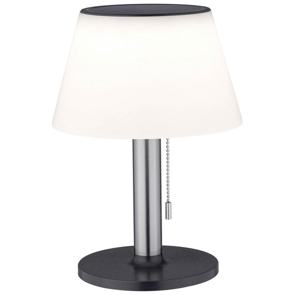 Paulmann 94309 Outdoor Solar Desk Light 0.8W Warm White Stainless ...