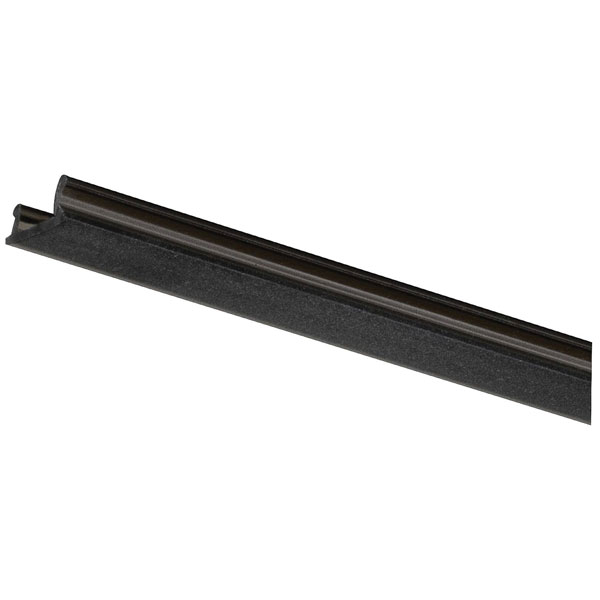 Paulmann 95415 High Voltage Mounting Rail Cover Strip Black 68 cm