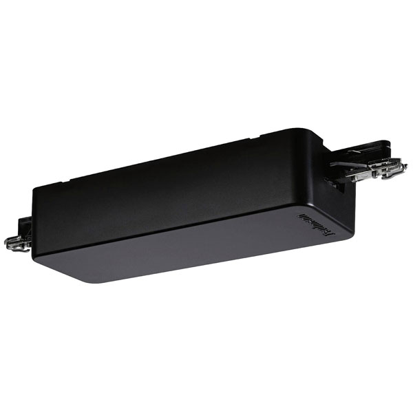 Paulmann 96815 URail ZB Dimmer/Switch Adapter High Voltage Black Matt