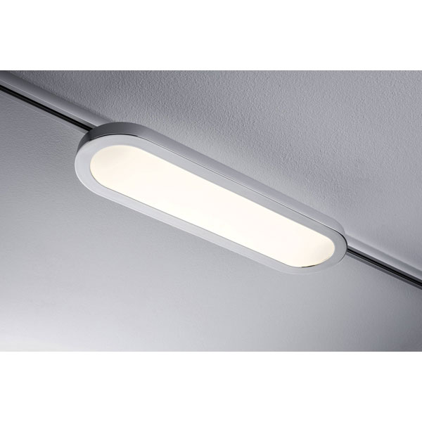 Paulmann 95362 URail Cone Rail Light GU10 10W LED White/Chrome Adj...