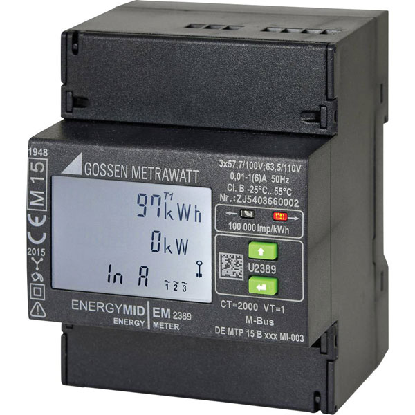 Gossen Metrawatt U2389-V011 3-Phase Multifunctional Digital Power ...