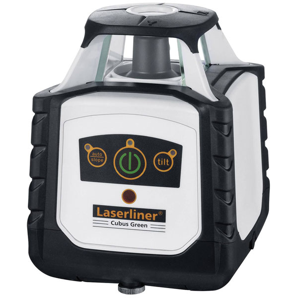 Laserliner 052.300A Cubus Green 110 360° Laser 100m Range Incl. Re...