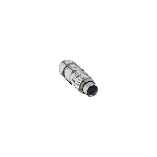 Lumberg 033200 08-1 DIN Connector Plug Straight 8 Pins Silver 1pc