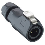 Lumberg 0250 02 DIN Connector Plug Straight 2 Pins 1pc