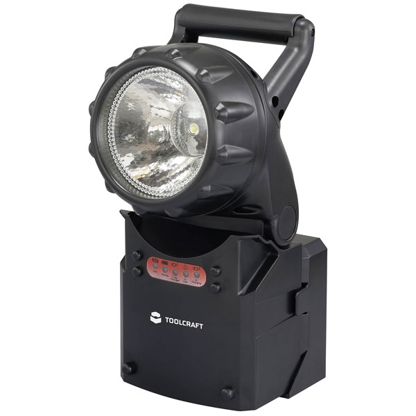 Renkforce TC-6406360 TOOLCRAFT SMD LED Cordless Handheld Searchlig...