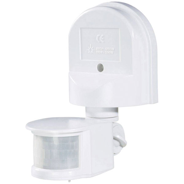 Renkforce RF-4216078 ST44 PIR Motion Detector 360° White IP20