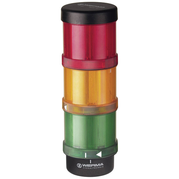 Werma 64900002 KombiSIGN 72 Signal Tower LED Red/Yellow/Green 1pc