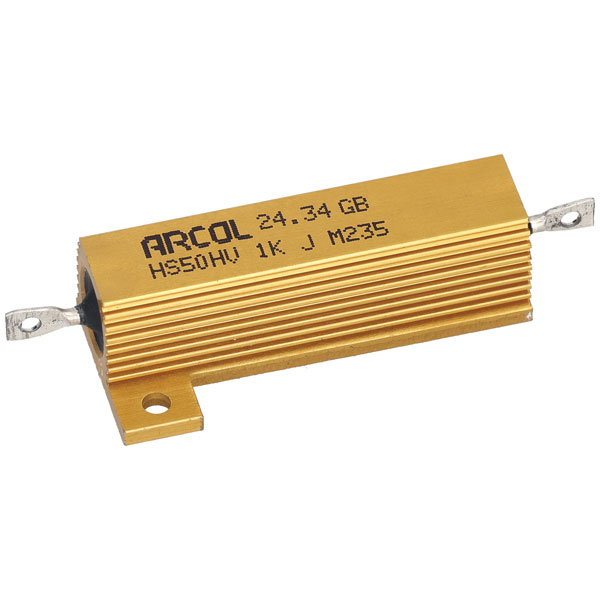 Arcol HS50 50R F 50R 1% 50W Aluminium Clad Resistor