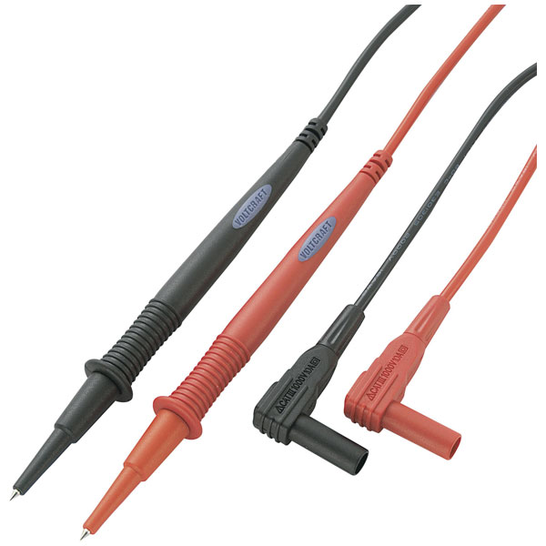 VOLTCRAFT MS-1A Safety test lead et .00 m Black Red
