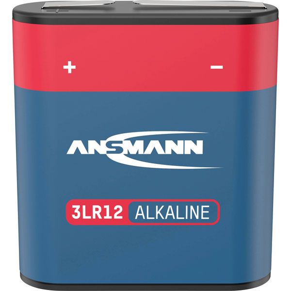 Ansmann 1500-0053 3R12 Battery Alkali-Manganese 4.5V 4200mAh Mercu...