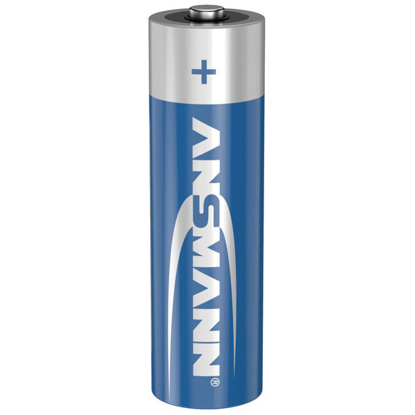 Ansmann 1522-0037-1 ER14250 1/2 AA Lithium Battery 3.6V 1200mAh Re...