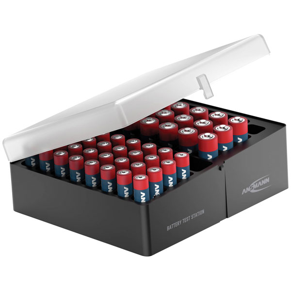 Ansmann 1900-0127 Battery Set AAA/AA 52 pcs with Storage Case
