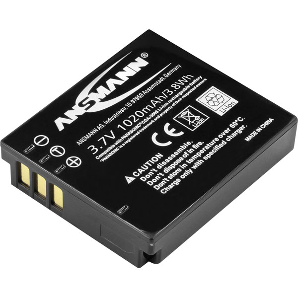 Ansmann 5044133/05 EN-EL9 Camera Battery 7.4V 1100mAh Replacement