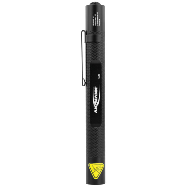 Ansmann 990-00120 Profi Penlight Rechargeable LED Lamp Black 360° Base