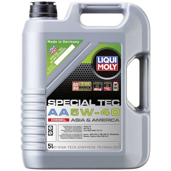Liqui Moly 21332 Special Tec AA 5W-40 Engine Oil 5L Premium Protection