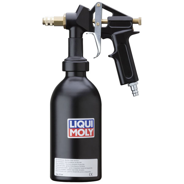 Liqui Moly 7946 Pressure Spray Gun 8 Bar Aluminium 1L Fine Atomisation
