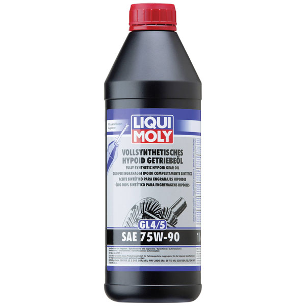 Liqui Moly 1024 GL4/5 75W-90 Hypoid Gear Oil High Wear Protection 1L