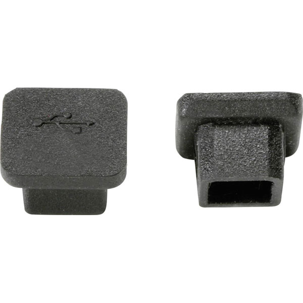 PB Fastener CP-USB-B USB Port Cap Silicone Black Quick Assembly an...